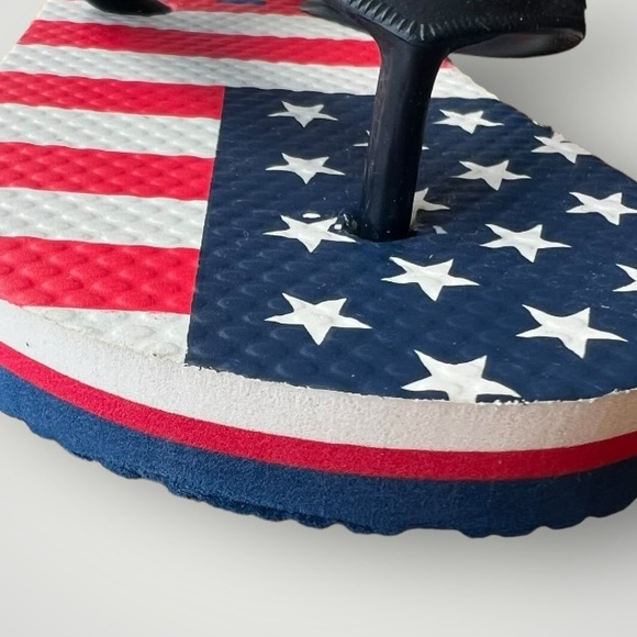 Unisex Children 5T/6T GAP Flip Flops American Flag New Without Tag - Picture 4 of 12